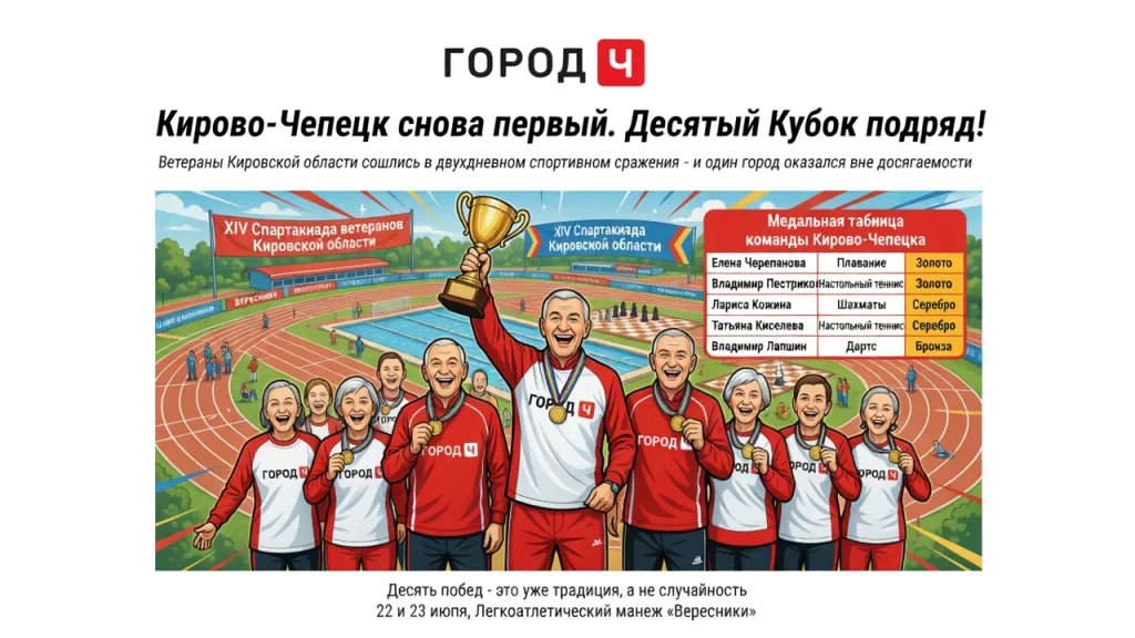 Кирово-Чепецк снова первый. Десятый Кубок подряд!